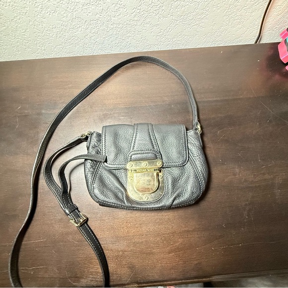 Michael Kors Black Crossbody Bag with Gold Hardware - Picture 8 of 8